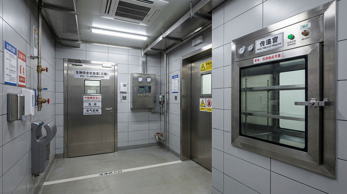 生物安全与屏障示意